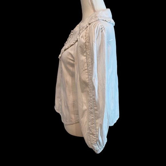 LoveShackFancy William Blouse Size Small - Picture 6 of 8